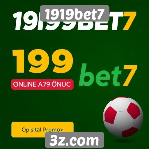 Promoções e bônus disponíveis no 1919bet7